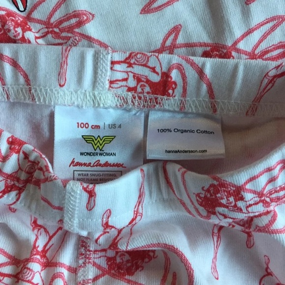 Wonder Woman pajamas Hanna Andersson - Picture 3 of 5